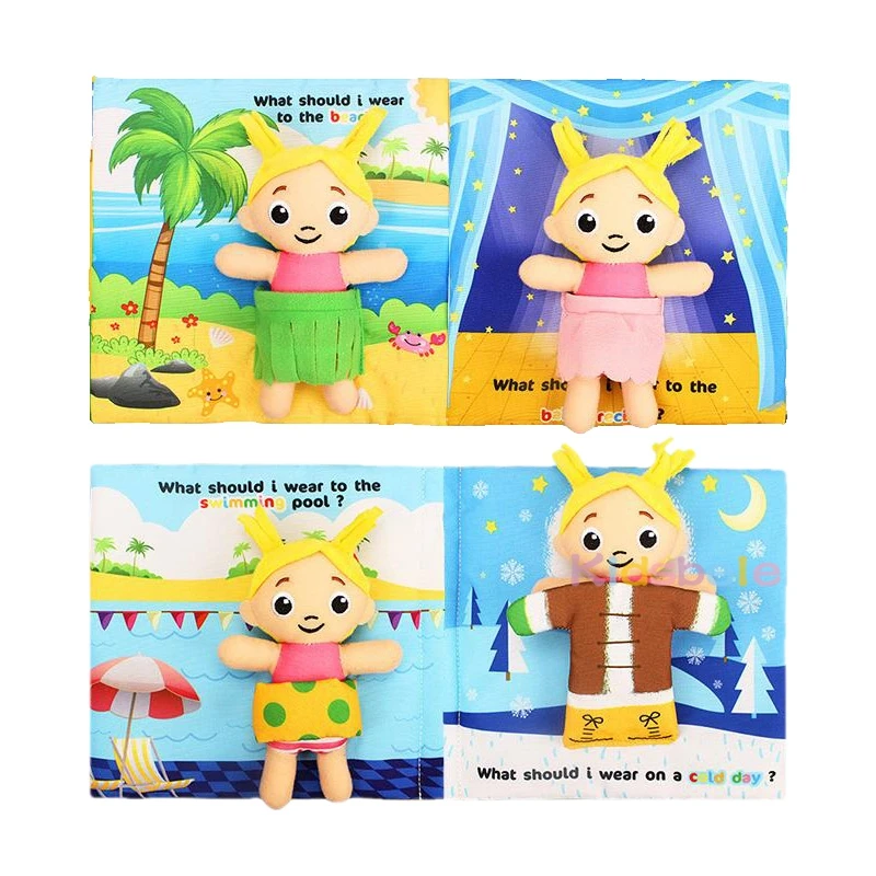 Мягкие мягкие детские книги для младенцев развивающие игрушки Jollybaby красочные