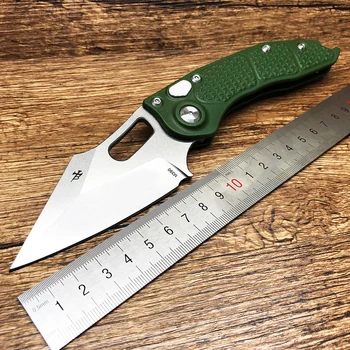 

ZZSQ Stitch D2 Blade Nylon Glass Fiber Handle Tactical Flipper Folding Outdoor Survival Camping Hunt EDC Tool kitchen knife