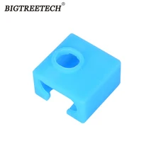 3D Printer Parts Update Mk8 Silicon Sock Cover Case For MK7/MK8 Hot End Heater Block for CR-10/10S/CR20 3D Printer