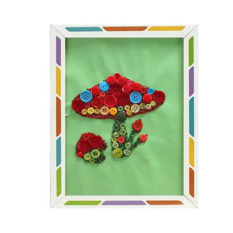 wonderful  Novelty interest Children toys threading stitch buttons handmade toys puzzle game for children fine