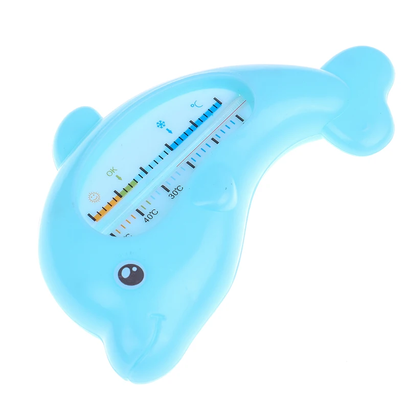 Cute Water Room Bath Thermometer Cute Cartoon Baby Bathing Dolphin Temperature Infant Kid Shower Toy Child Bath Shower Product