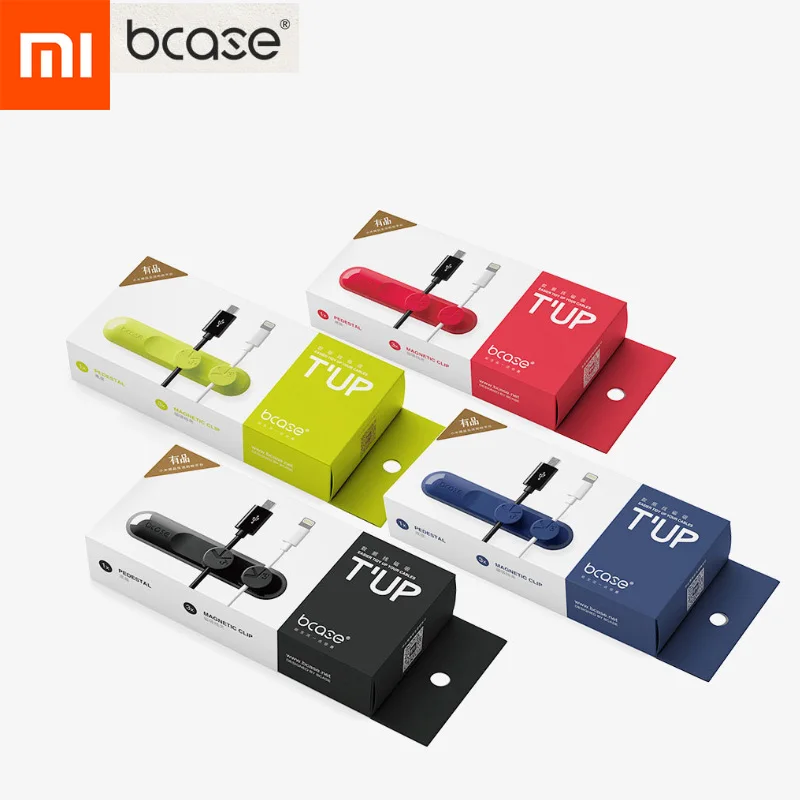

Colorfull Xiaomi Mijia TUP2 Magnetic Absorption Cable Clip Holder Compatibility Practical Magnetic Base with retail box