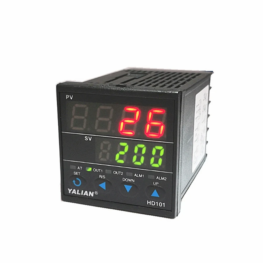 

Digital Temperature Controller 0-1300 Degree Dual Line Display Thermocouple Inpute Relay Output Thermoregulator Thermometer