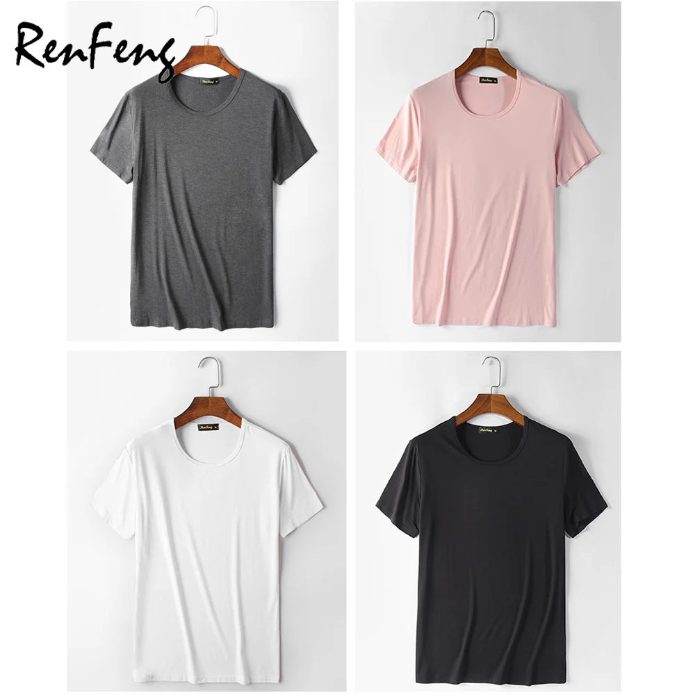 2018 Summer New Short Sleeve T-Shirt Men 100% Pure Cotton T Shirt Men Casual O-Neck Slim Fit Tee Shirt Brand Tops  (1)