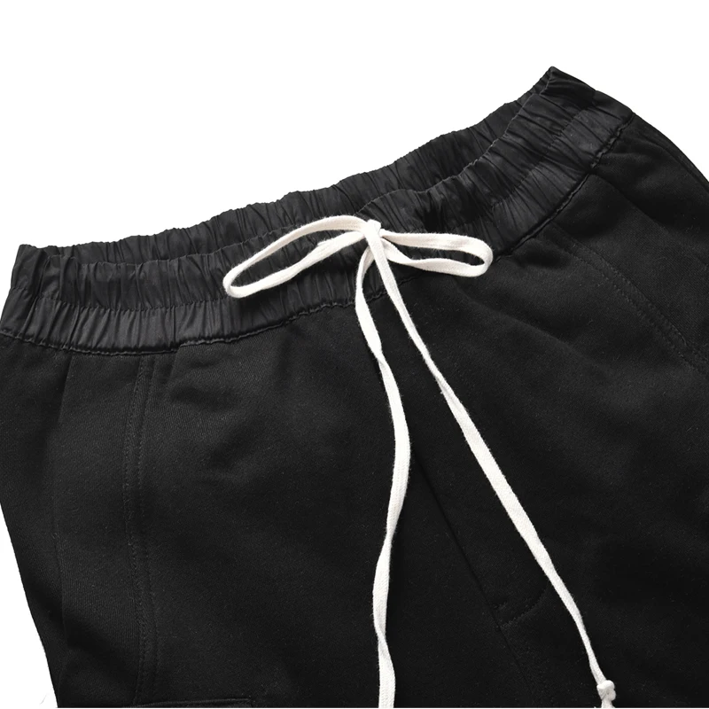 High Street trend Multi-pocket long rope slim fit harem pants cotton casual pants High Street trend Multi-pocket long rope slim fit harem pants cotton casual pants