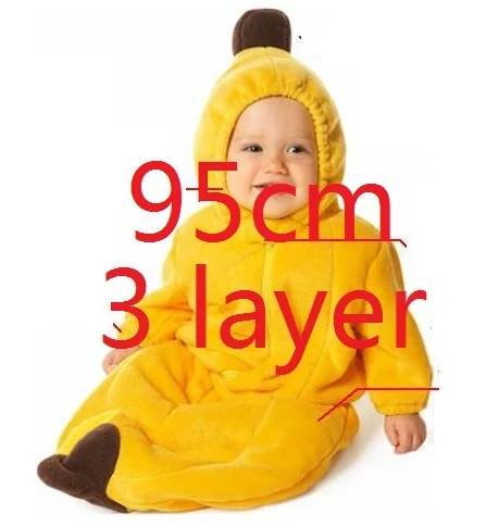 Детский hooyi конверты swaddleme флисовый детский спальный мешок Типи милый комбинезон для сна детский спальный мешок, Детская Пижама с рисунками в виде кокона, костюмы - Цвет: 3 layer