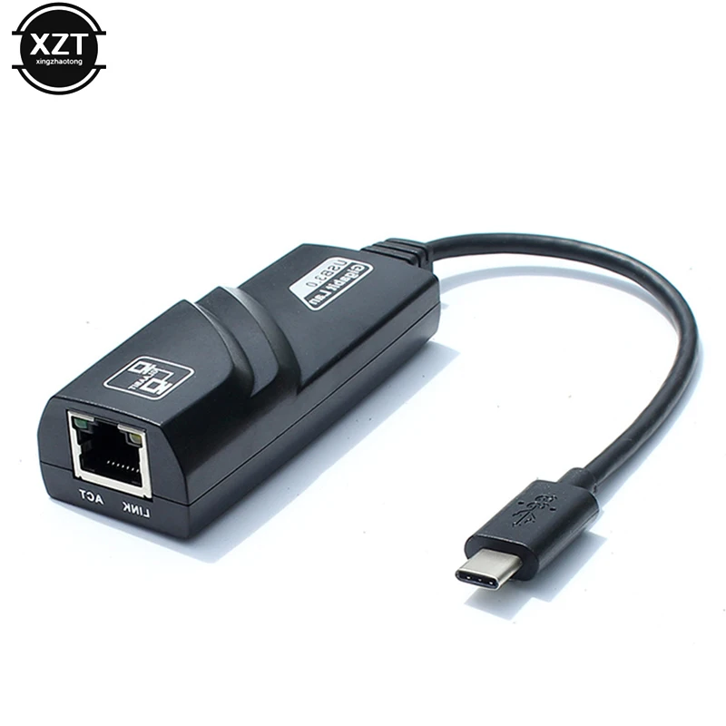 Высококачественная сетевая карта Basix usb 3 1 Тип C к RJ45 LAN интерфейс типа c 100/1000 Мбит/с