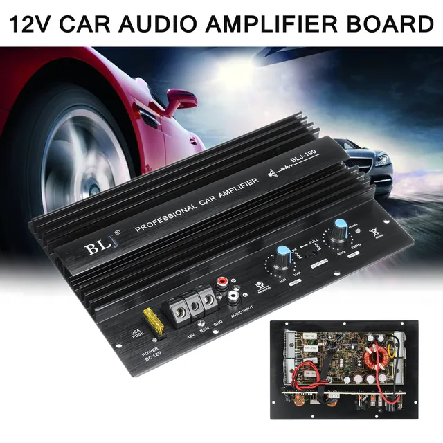 Best Price 12V 1000W Powerful Bass Subwoofer 105dBA Mono Car Audio High Power Amplifier Amp Board Thermal Overload Protect Powerful Bass Best Price 12V 1000W Powerful Bass Subwoofer 105dBA Mono Car Audio High Power Amplifier Amp Board Thermal Overload Protect Powerful Bass