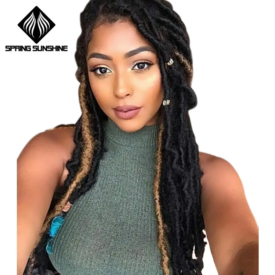 Spring Sunshine Soft Braids Hair Weave Nu Locs 12 18inch Goddess