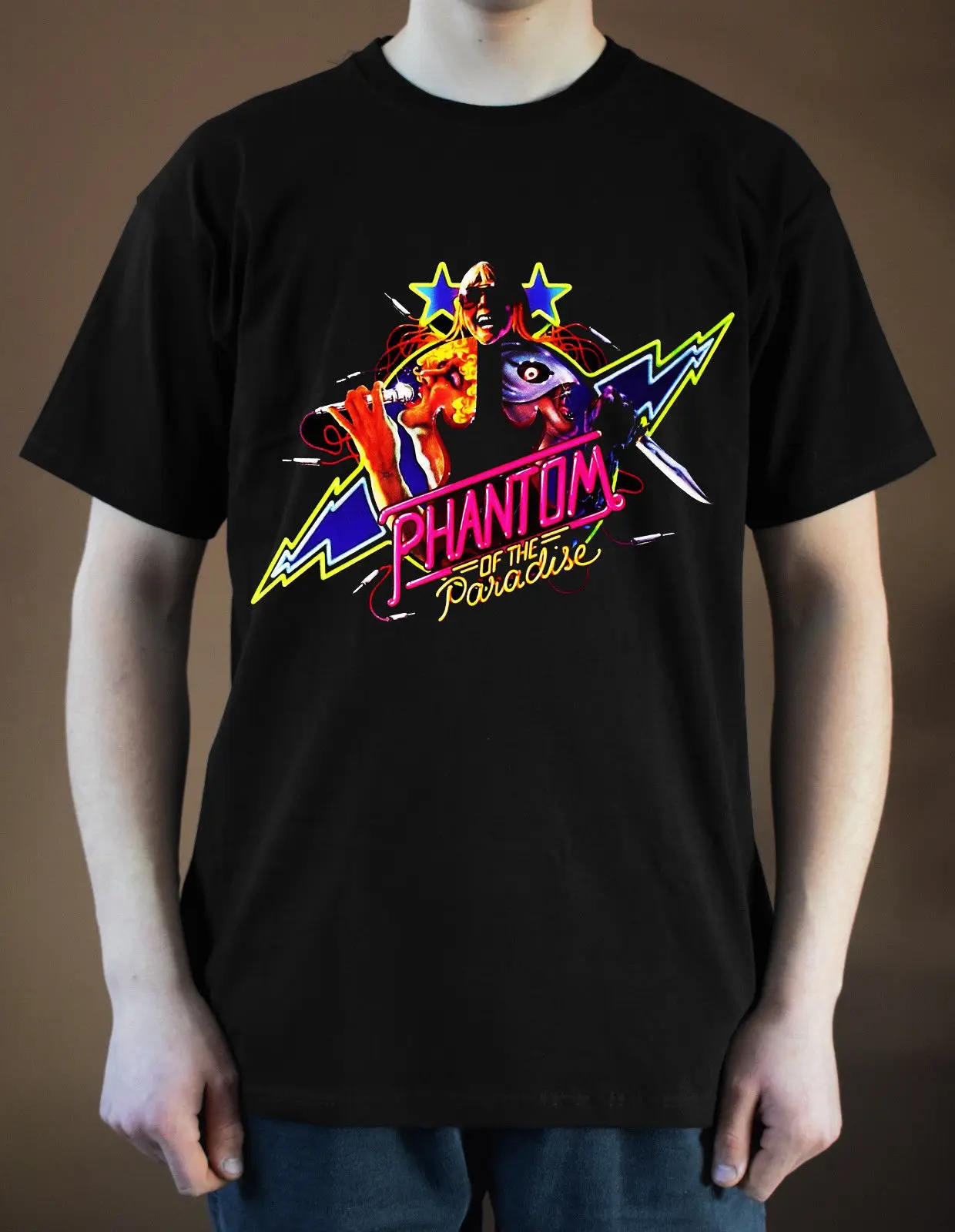 PHANTOM OF THE PARADISE tshirt black s-3xl fiction for men women unisex
