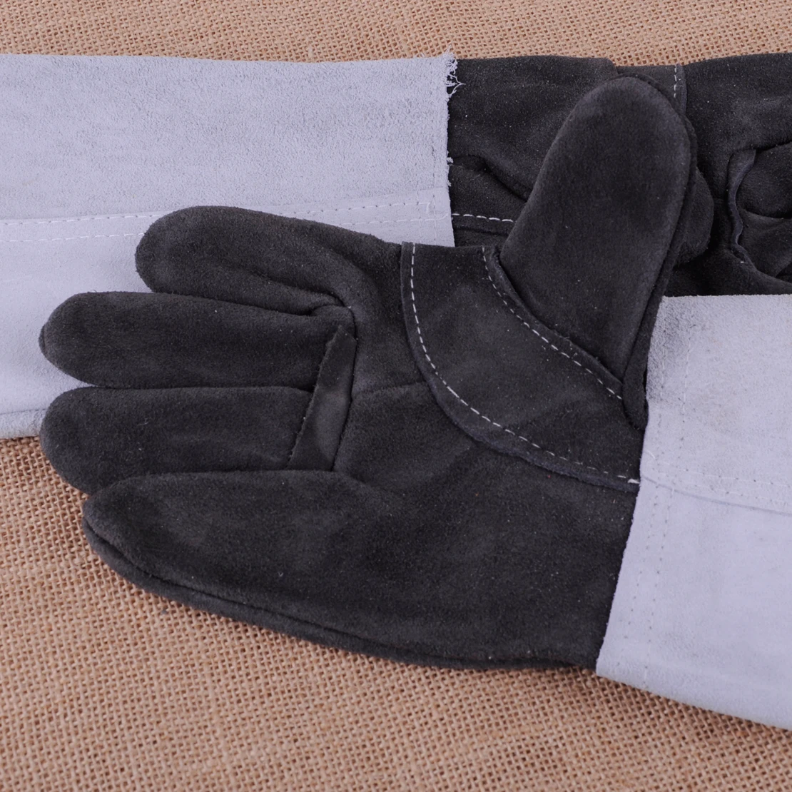 LETAOSK Высокое качество 1 пара сварочные перчатки из телячьей кожи теплозащитная защита
