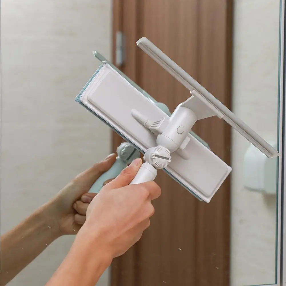

New Creative Glass Cleaning Brush Double-sided Wiper High-rise Window Cleaner Professional Easy Clean Windows Cleaner Tool