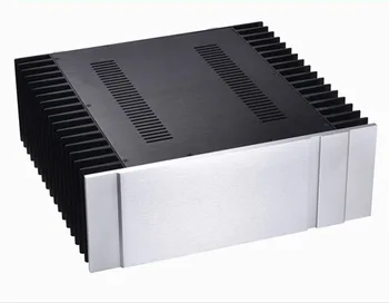 

Class A amplifier 430X150X41coveringink chassis8mm large aluminum heat souter casing, outer housing shell, case, outer casing
