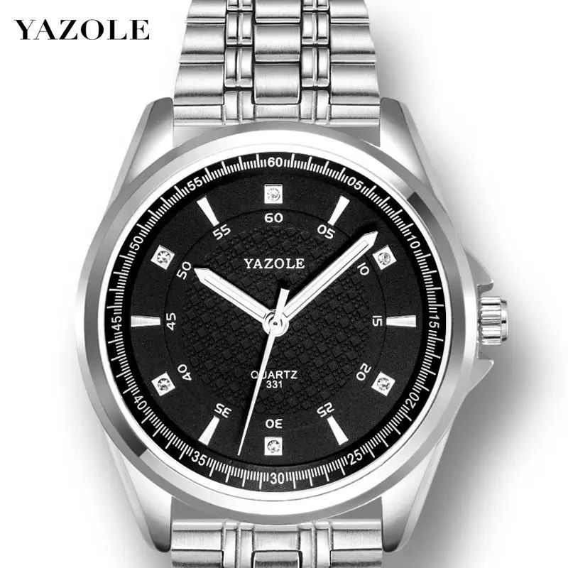 

2017 Yazole Quartz Business Quartz Men 'S Top Brand Car Hire Men' S Clock Watches Casual Fashion Watches Yazole watch Men's Fash