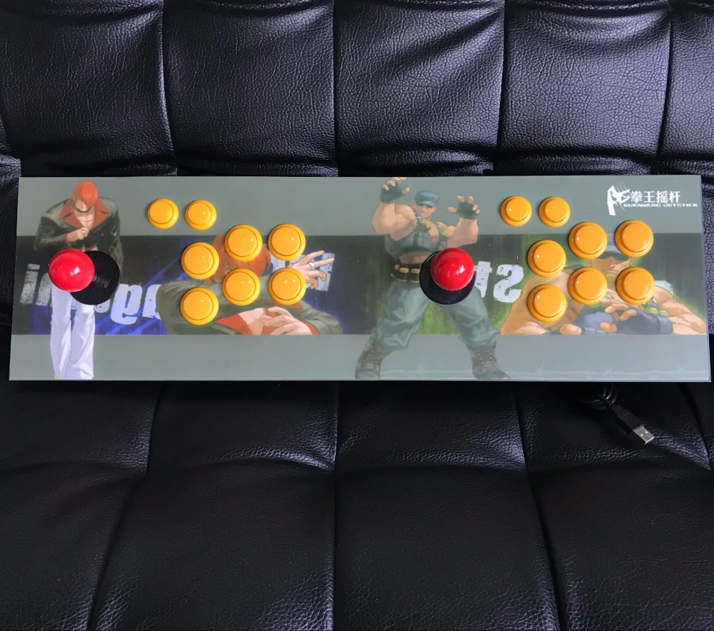 

USB Double joystick Street Fighter the arcade joystick doubles computer