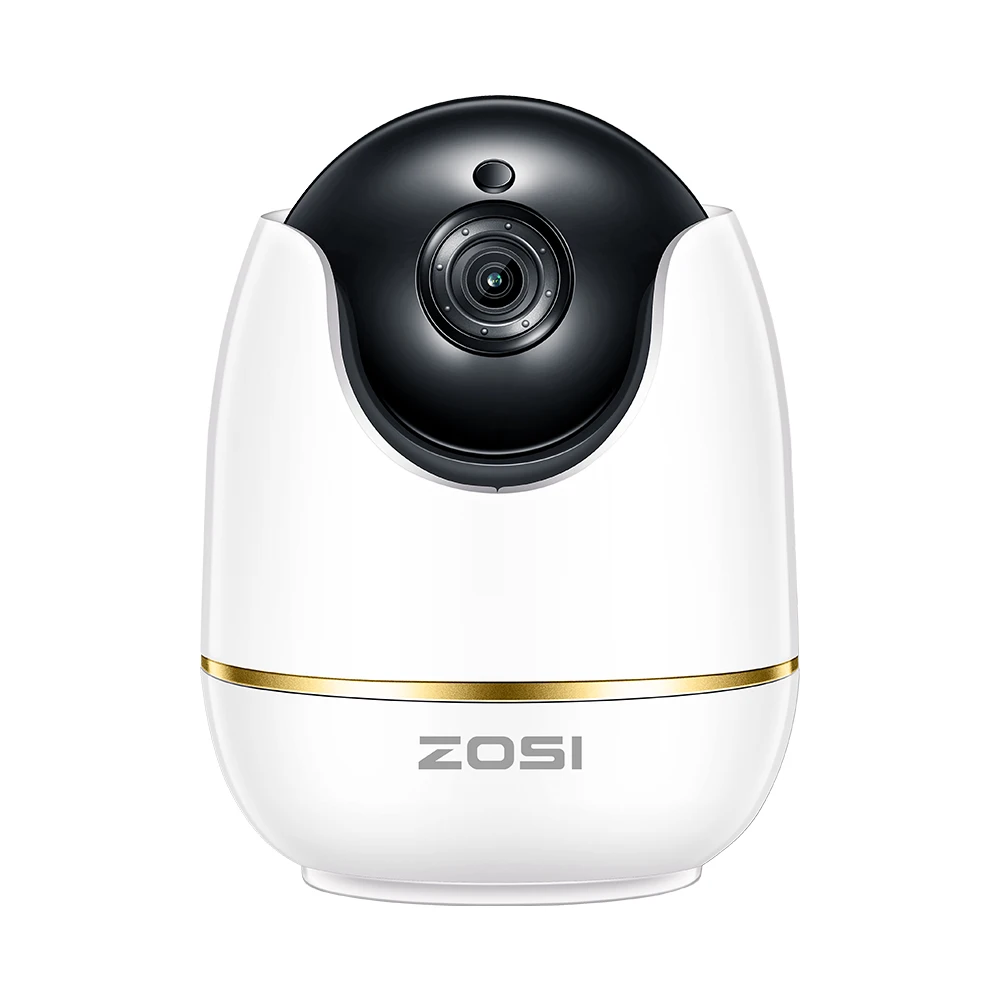 

ZOSI 1080P HD Wireless WiFi IP Camera with Two-way Audio, Night Vision, Home Security Surveillance Camera for Pet Baby Monitor