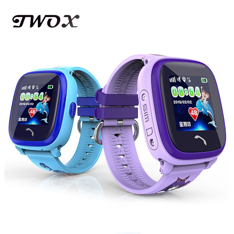 

Waterproof DF25 Smart Watch PK Q100 Children GPS Swim touch phone SOS Call Location Device Tracker Kids Safe Anti-Lost Monitor