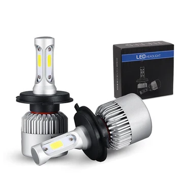 

ECAHAYAKU H4 H11 H1 H3 9005 9006 COB Car LED h7 headlamp Headlight Bulbs Hi-Lo Beam S2 72W 7600LM Auto Fog Bulb DC 12V