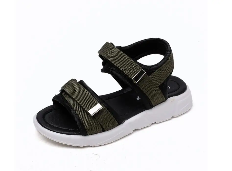 

Boys Comfortable Sandals 2019 Summer Children Shoes Boys Girls Beach Sandals Casual Fashion Soft Flat Shoes size 26-36