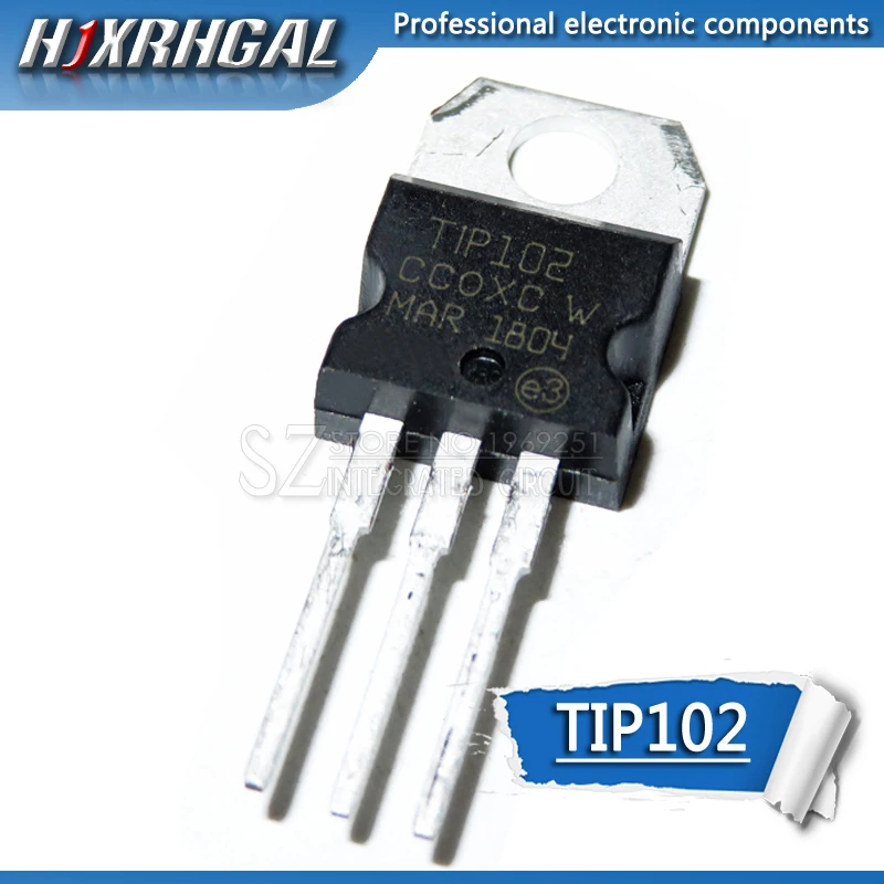 

10PCS TIP102 TIP127 TIP107 TIP112 TIP120 TIP122 TIP31C TIP32C TIP41C TIP42C TO-220 Transistor new and original IC HJXRHGA