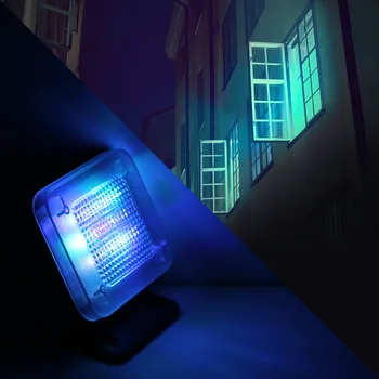 

FORNORM LED USB TV Simulator Light 2W Fake TV Low Power Home Security Device Light Sensor with 4 Modes Timer