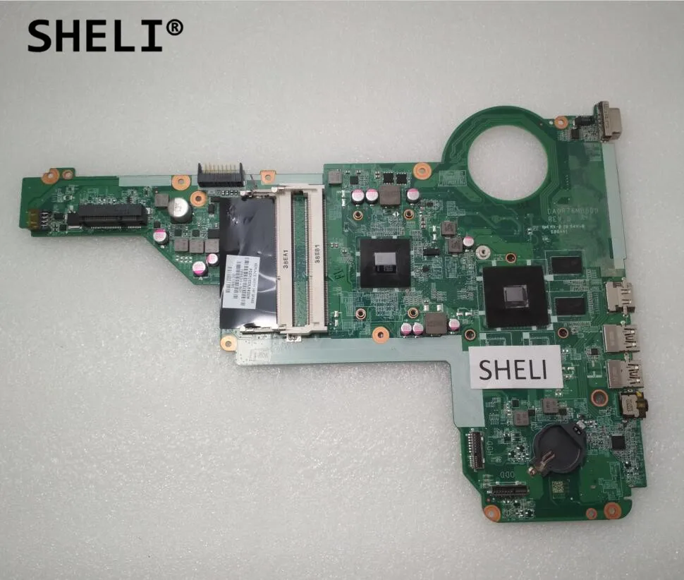 

SHELI For HP 726634-501 Free Shipping PAVILION 17Z-E000 17-E 17Z 15-E Laptop motherboard DA0R76MB6D1 REV : D 726634-001 A
