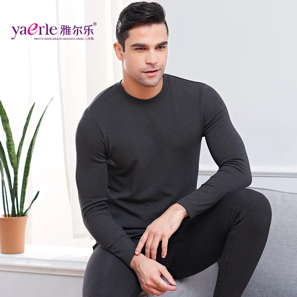 Men Thermal Underwear Sets 2017 Thick Fever 37 Degree Winter Fever Technology Elastic Thermo Underwears Suits Long Johns Y3