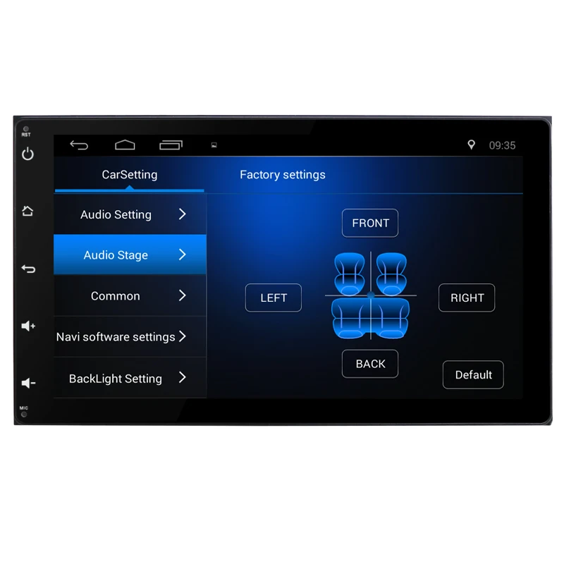 Best Quad Core Android 8.1 1G RAM Car Radio for Toyota Sienna 2015/ Auris Prius 2016/ Corolla 2017 With GPS Navigation steering wheel 5