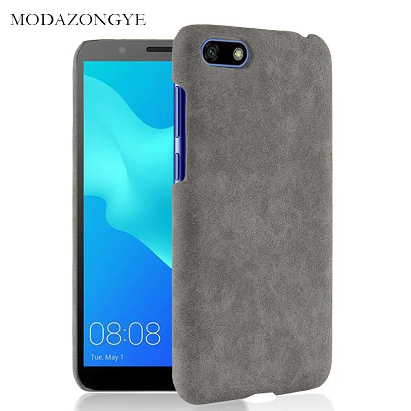 Honor 7A Case Luxury PU Leather Hard Plastic Back Cover Phone For Huawei 7 A DUA-L22 5.45 inch Russian Version |