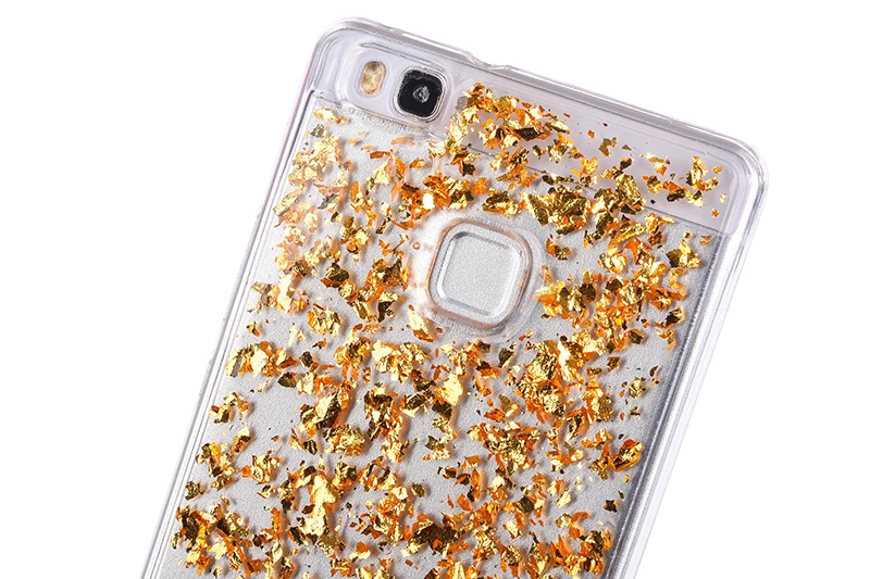 Glitter shining flakes silicone case huawei P9 Lite,P10 Lite (28)