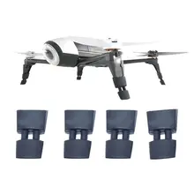 4pcs Drone Vibration damping rubber landing gear height extender leg parts for Parrot BEBOP 2 FPV Drone Landing Gear Accessories