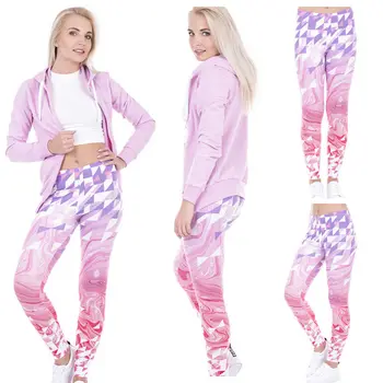 

2018 Women's Printed Pattern Leggings Stretchy Pencil Leggings