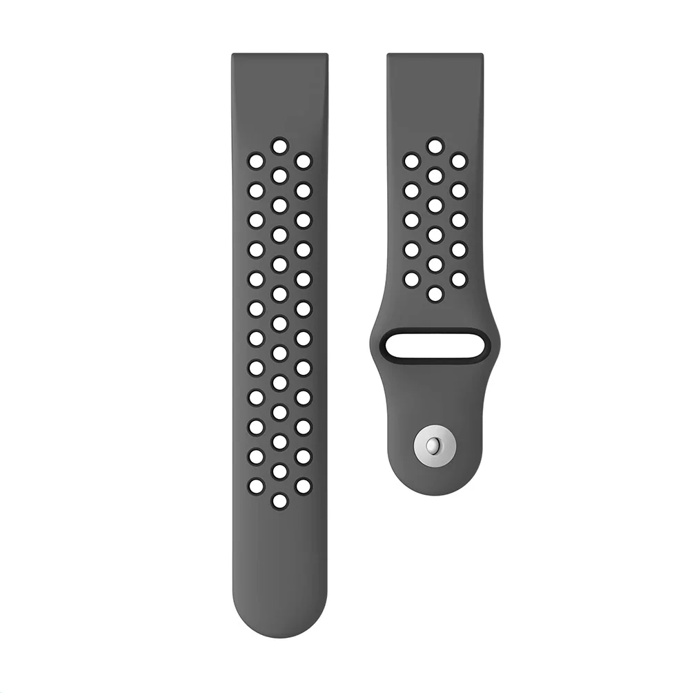 Мягкий спортивный силиконовый ремешок для часов Garmin Forerunner 945 22 мм быстросъемный