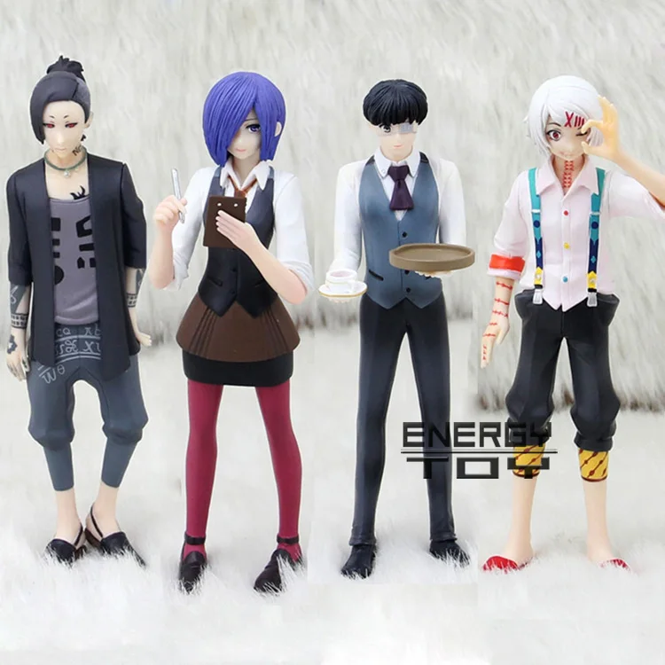 

Tokyo Ghoul 15cm/6inch Kaneki Ken/Touka Kirishima/JUZO suzuya/uta PVC Action Figures doll Collection Model Toy adult styles box