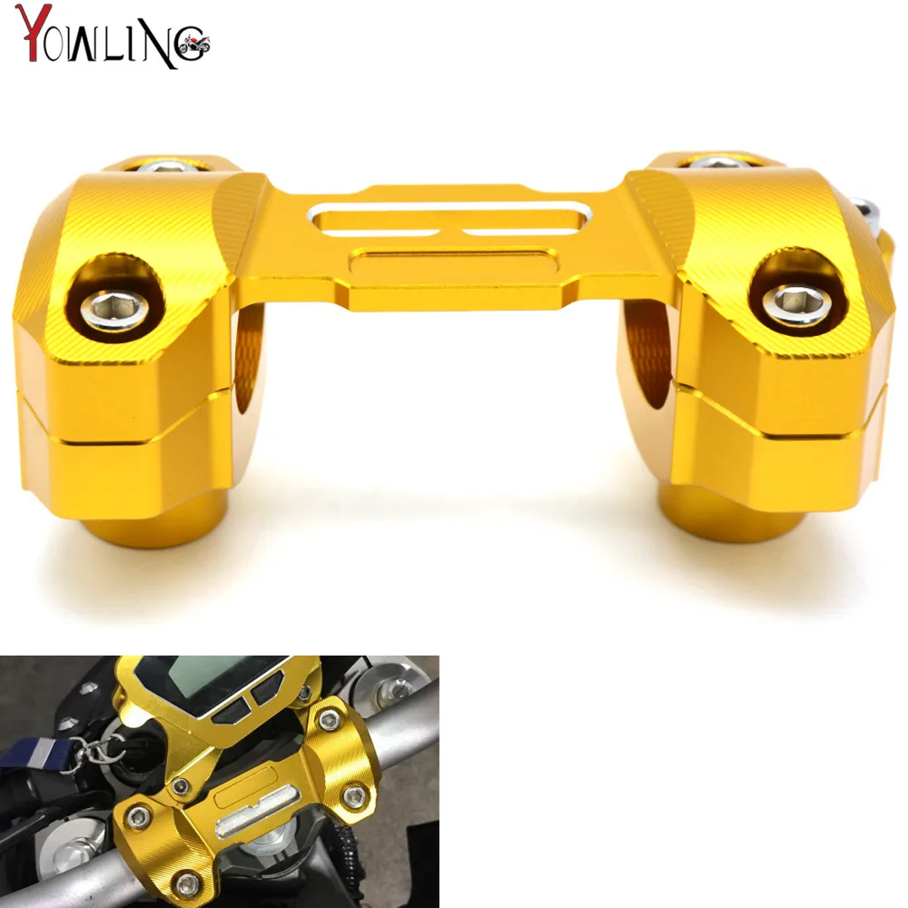 

New Speedometer Cover Case Handlebar Fat Bar Risers Mount Clamp For Yamaha MT-09 FZ-09 MT 09 FZ 09 MT-09 2013 2014 2015 2016