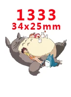 1333 30 шт мультфильм персонаж плоское украшение из смолы PR 5427 - Цвет: 1333
