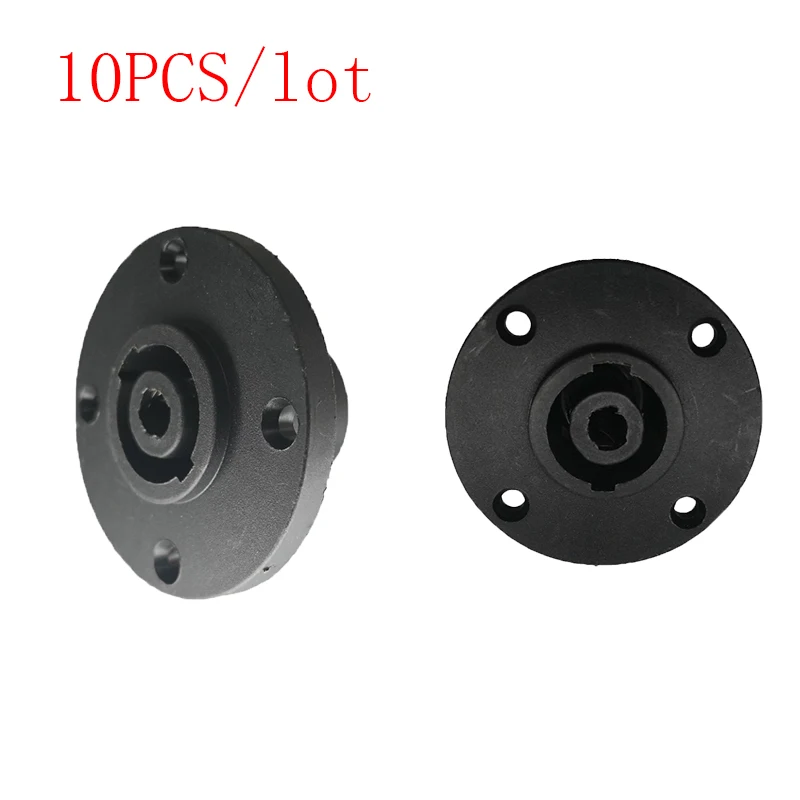 10 PCS/lot nl4fc 4 Pole Female Panel Mount Round powercon Speakon Connector Head Socket | Обустройство дома