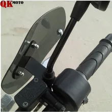 Лобовое стекло ручной гвардии протектор холодного ветра отражатель для Kawasaki ZX6R ZX7R ZX10R ZX9R ZX14R ниндзя 650R 300 Z800 Z750