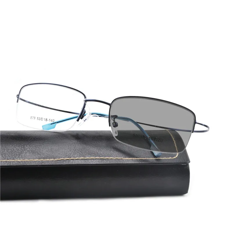 

Anti-UV-reflective Progressive Multifocal glasses Transition Sun Photochromic Reading Glasses Man See Near Far diopt UV400 NX