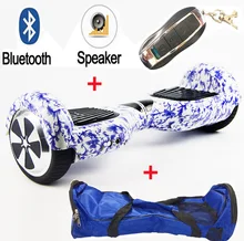 Ховербордом self баланс удар gyroscoot электрический скутер скейтборд oxboard Электрический hoverboard 6.5 дюймов два Колёса Hover доска