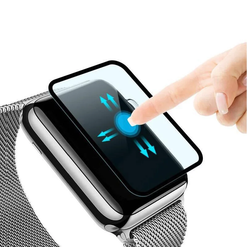 JGKK 2.5D Премиум Закаленное стекло пленка для IWatch Apple Watch 38 мм серия 3 2 1 защитный