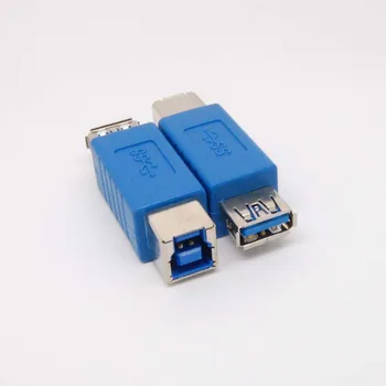 

10pcs premium usb3.0 A Female to Printer B Female coupler adapter converters