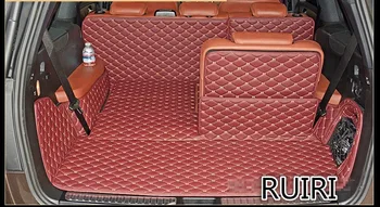 

High quality & Free shipping! Special trunk mats for Mercedes Benz GLS 63 AMG 7seats 2017-2016 durable cargo liner boot carpets