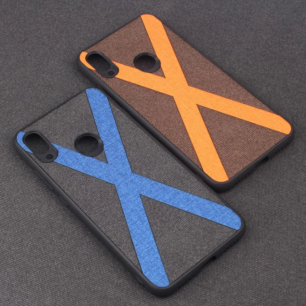 

Fabri Case for Xiaomi Note 7 Pro Cloth Texture Phone Bag Redmi Note 6 Pro Silicone Back Cover Note5 Pro Global Version Cell Skin