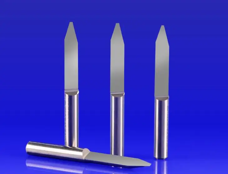

10pcs/lot Flat Bottom cutting and engraving Bits, V Shape Carbide Engraving Tools Milling Cutters