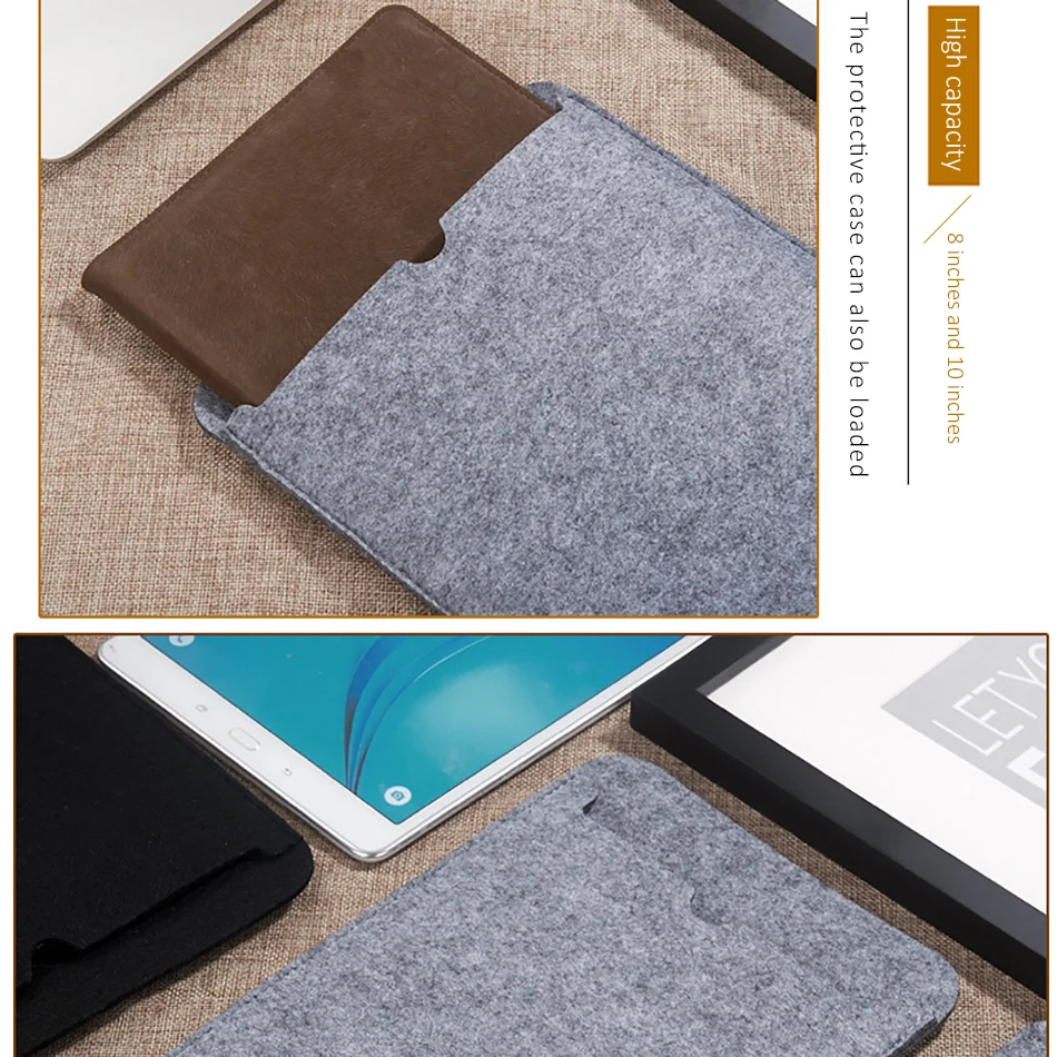 Universal Shockproof 810.5 inch Tablet Sleeve Bag Cover For iPad Mini 1234 Air 12 Pro 9.710.5 Protective Pouch Thick Case (5)