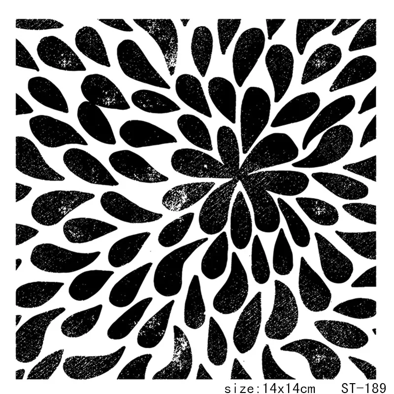 

AZSG Raindrop Style Coffee Printing Clear Stamps/Seal For DIY Scrapbooking/Card Making/Album Decorative Silicon Stamp Crafts