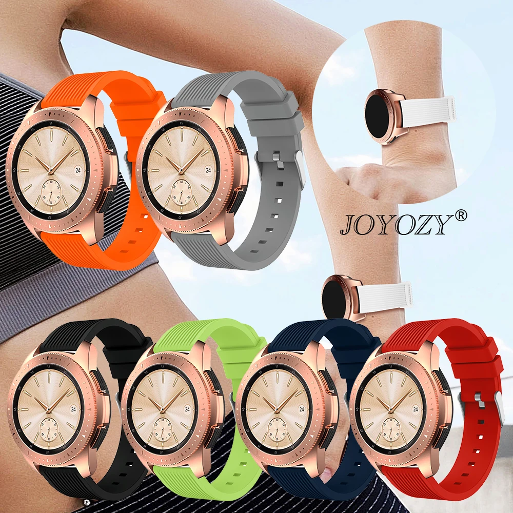 Силиконовый ремешок для часов Joyozy 20 мм Samsung Galaxy Watch версия 42 сменный Браслет в