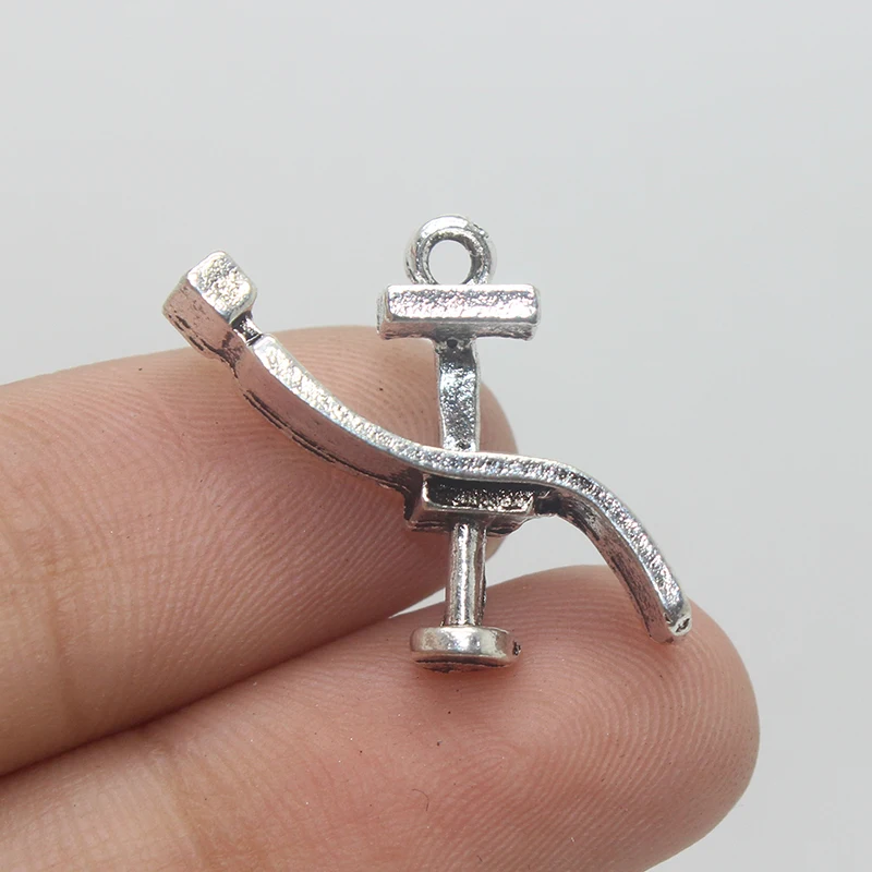 12pcs/ 22*17mm Antique Tibetan Silver Dental necklace dentist Chair charm pendant 12pcs/ 22*17mm Antique Tibetan Silver Dental necklace dentist Chair charm pendant