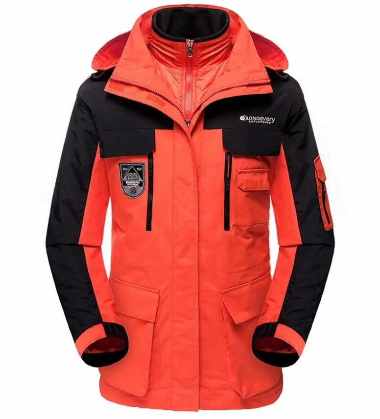 Winter outdoor Camping Wandelen jassen mannen 3 in 1 waterdicht winddicht ski jas Mannen Dikke Warme Koude-proof Windjack jassen Winter outdoor Camping Wandelen jassen mannen 3 in 1 waterdicht winddicht ski jas Mannen Dikke Warme Koude-proof Windjack jassen